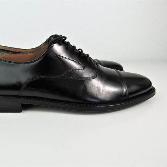 Salvatore Ferragamo Black Dress Shoes Men\'s 10.5 main image 10